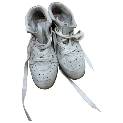 Pre-owned Isabel Marant Betty Trainers In Beige