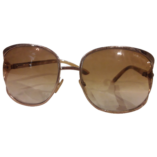 tom ford gold plated sunglasses