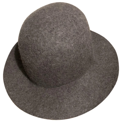 Pre-owned Mm6 Maison Margiela Wool Hat In Grey