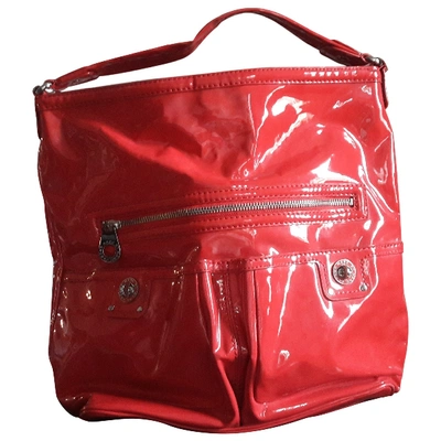 Pre-owned Marc By Marc Jacobs Patent Leather Handbag In Red