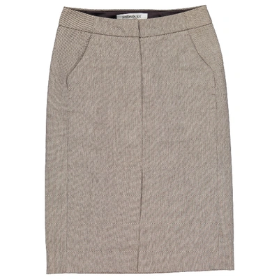Pre-owned Saint Laurent Mid-length Skirt In Grey