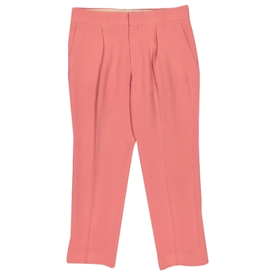 Pre-owned Chloé Short Pants In Pink