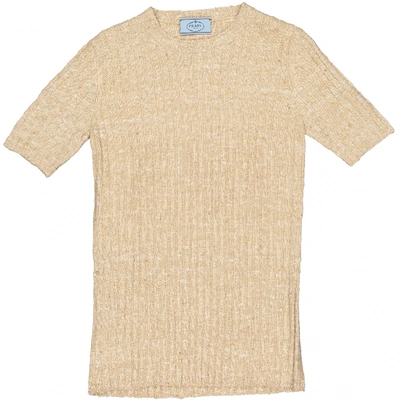 Pre-owned Prada Knitwear In Beige