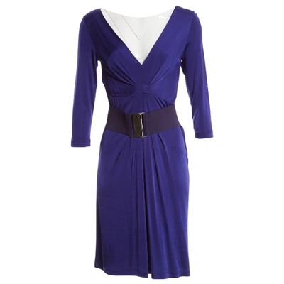 Pre-owned Philosophy Di Alberta Ferretti Mid-length Dress In Purple