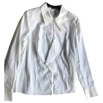 Pre-owned Escada Shirt In White