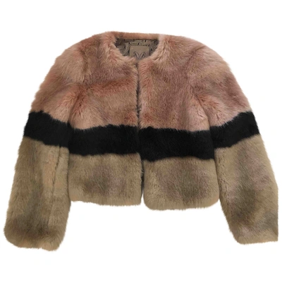 Pre-owned Elisabetta Franchi Faux Fur Short Vest In Other