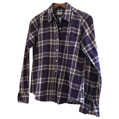 Pre-owned Steven Alan Shirt In Purple