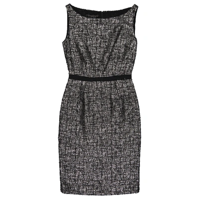 Pre-owned Giambattista Valli Wool Mid-length Dress In Silver