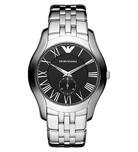 Emporio Armani Ar1706 Valente Stainless Steel Watch | ModeSens