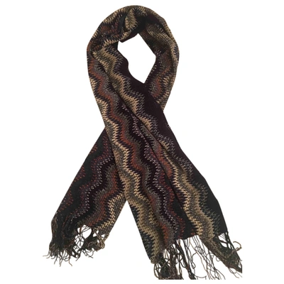 Pre-owned Missoni Scarf In Blue