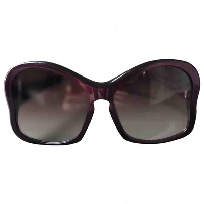 Pre-owned Prada Purple Sunglasses