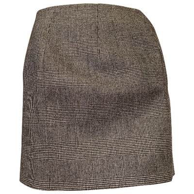 Pre-owned Dsquared2 Mini Skirt In Grey
