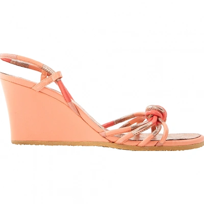 Pre-owned Vanessa Bruno Leather Sandals In Multicolour
