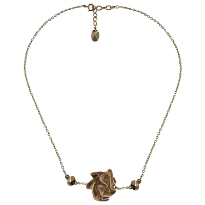 Pre-owned Dior Necklace In Gold