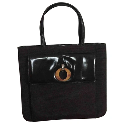 Pre-owned Dior Cloth Handbag In Brown