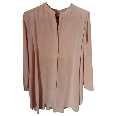 Pre-owned Masscob Silk Blouse In Pink