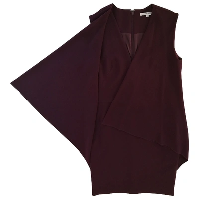 Pre-owned Carven Mid-length Dress In Brown