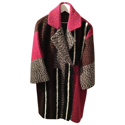 Pre-owned Fendi Multicolour Wool Coat