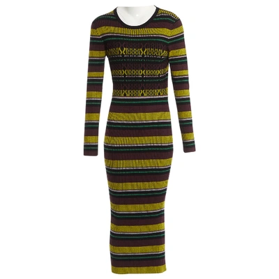 Pre-owned Opening Ceremony Maxi Dress In Multicolour