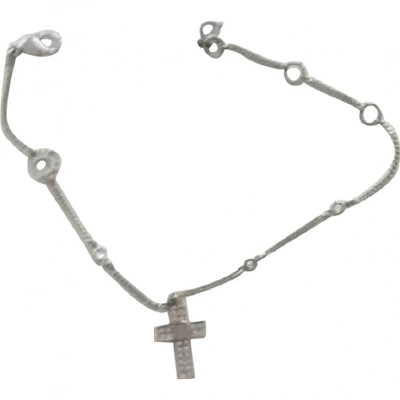 Pre-owned Dior Silver Steel Bracelet