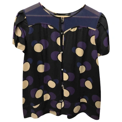 Pre-owned Marc By Marc Jacobs Silk Blouse In Multicolour