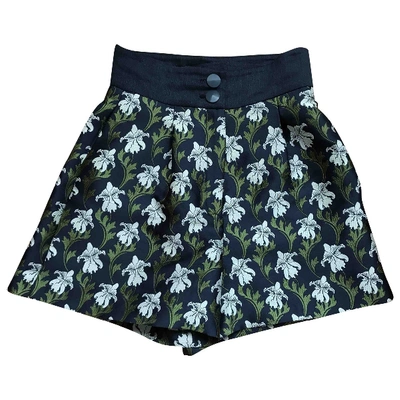 Pre-owned Tara Jarmon Multicolour Polyester Shorts
