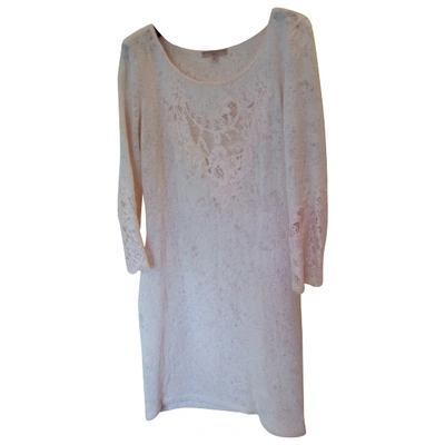 Pre-owned Ermanno Scervino Wool Mini Dress In Pink
