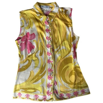 Pre-owned Emilio Pucci Shirt In Yellow