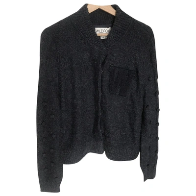 Pre-owned Wildfox Navy Synthetic Knitwear