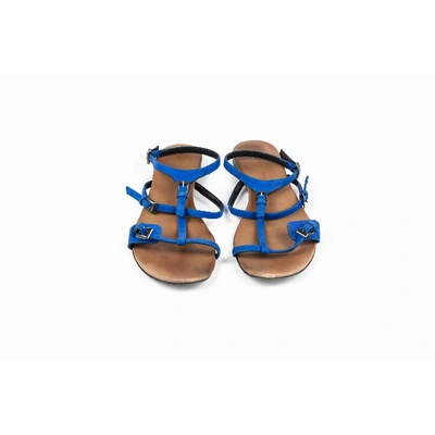 Pre-owned Barbara Bui Leather Sandals In Blue