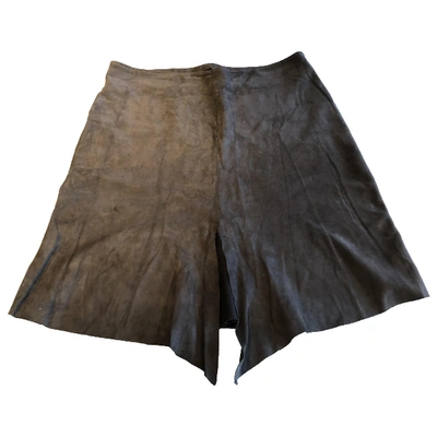 Pre-owned Joseph Mid-length Skirt In Khaki