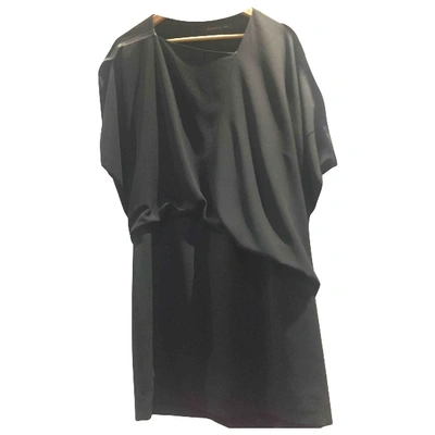 Pre-owned Barbara Bui Mini Dress In Black