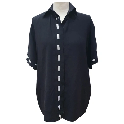 Pre-owned Fendi Silk Shirt In Black