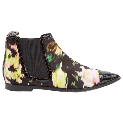 Pre-owned Nicholas Kirkwood Cloth Ankle Boots In Multicolour