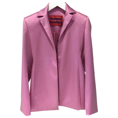 Pre-owned Solace London Silk Blazer In Other