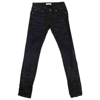 Pre-owned Pierre Balmain Slim Jeans In Black