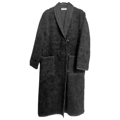 Pre-owned Missoni Wool Coat In Black