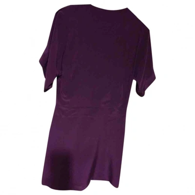 Pre-owned Chloé Mid-length Dress In Purple