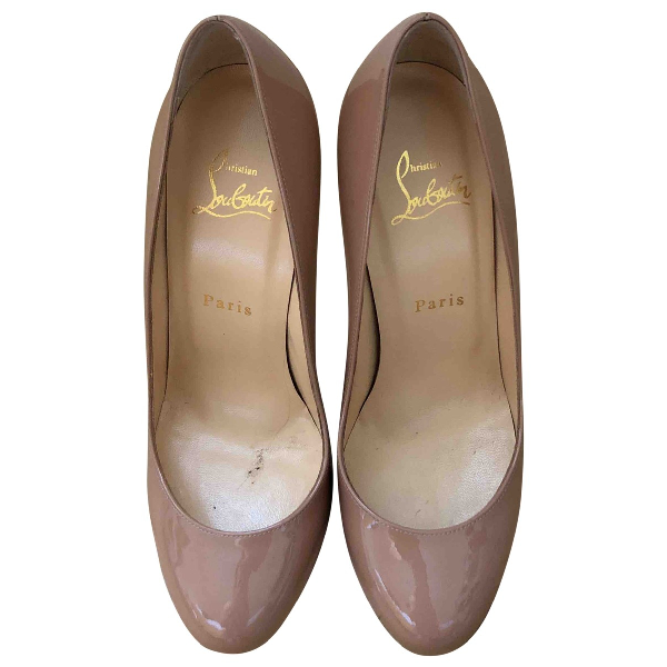 christian louboutin shoes beige