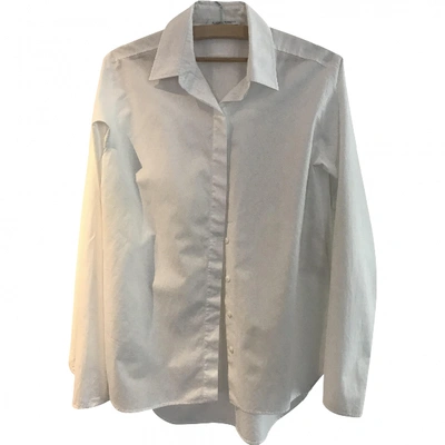 Pre-owned Alberta Ferretti Shirt In White