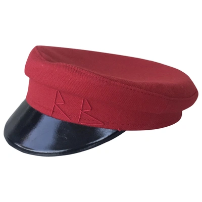 Pre-owned Ruslan Baginskiy Wool Hat In Red
