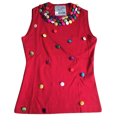 Pre-owned Moschino Cheap And Chic Vest In Red