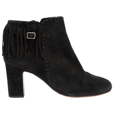 Pre-owned Tabitha Simmons Ankle Boots In Black