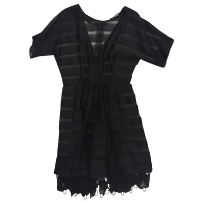 Pre-owned Balenciaga Mini Dress In Black