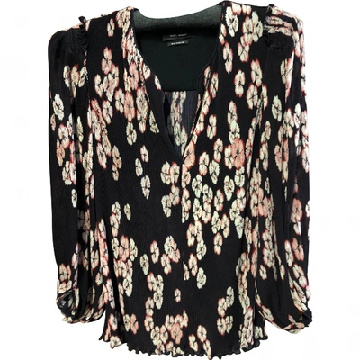Pre-owned Isabel Marant Silk Shirt In Black