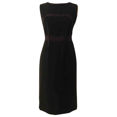 Pre-owned Philosophy Di Alberta Ferretti Mid-length Dress In Black