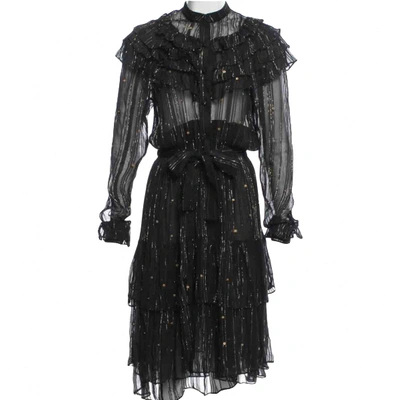Pre-owned Dodo Bar Or Mid-length Dress In Black