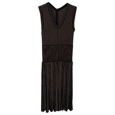Pre-owned Alaïa Mid-length Dress In Brown