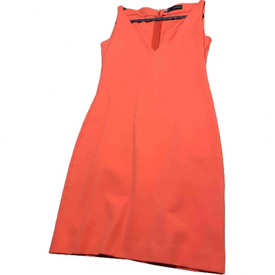 Pre-owned Dsquared2 Mini Dress In Orange