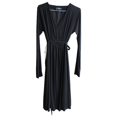 Pre-owned Max Mara Mid-length Dress In Black